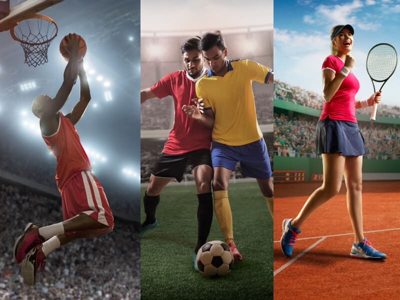 লাইভ ম্যাচ পরিবেশ বোঝাতে স্পোর্টস থিম ইমেজ—দ্রুত আপডেটের ইঙ্গিতসহ